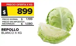Carrefour Repollo blanco oferta