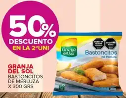 Carrefour Granja del sol bastoncitos de merluza oferta