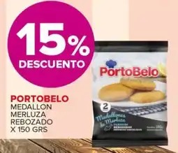 Carrefour Portobelo medallon merluza rebozado oferta