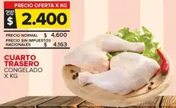 Carrefour Cuarto trasero congelado oferta