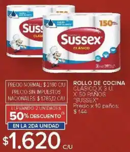 Carrefour Sussex rollo de cocina clásico oferta