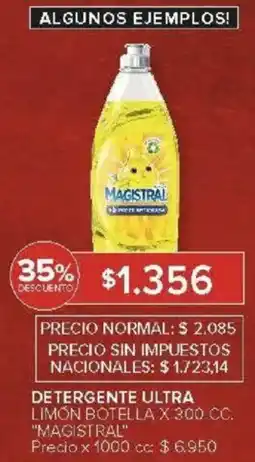 Carrefour Magistral detergente ultra limón botella oferta