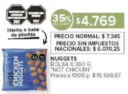 Carrefour Not chicken nuggets bolsa oferta