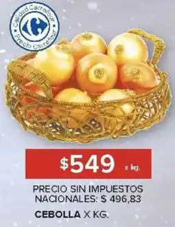 Carrefour Cebolla oferta