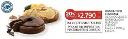 Carrefour Rosca tipo europea de chocolate/ marmolada/ naranja oferta