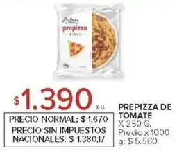 Carrefour Prepizza de tomate oferta