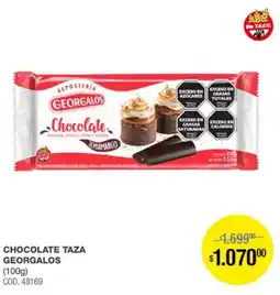 Atomo Conviene Semiamargo chocolate taza georgalos oferta