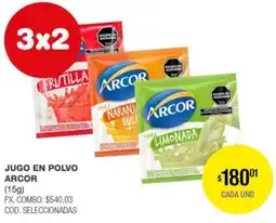 Atomo Conviene Arcor jugo en polvo oferta