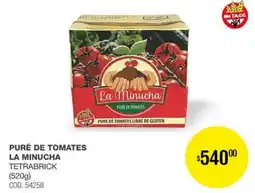 Atomo Conviene La minucha puré de tomates tetrabrick oferta