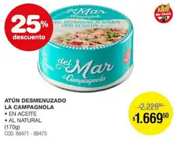 Atomo Conviene La campagnola atún desmenuzado oferta