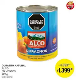 Atomo Conviene Alco durazno natural oferta