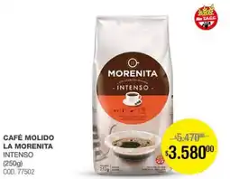 Atomo Conviene La morenita intenso café molido oferta
