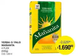Atomo Conviene Mañanita yerba c/palo 4 flex oferta