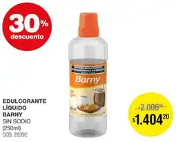 Atomo Conviene Edulcorante líquido barny sin sodio oferta