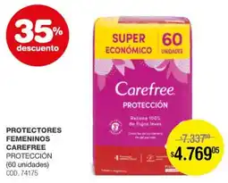 Atomo Conviene Carefree protectores femeninos protección oferta
