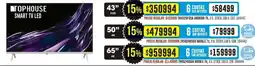 Coto Tophouse smart tv 43" oferta