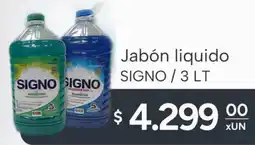 El Milagro Mayorista Signo jabón liquido oferta