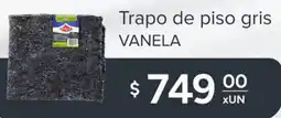 El Milagro Mayorista Vanela trapo de piso gris oferta
