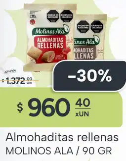 El Milagro Mayorista Molinos ala almohaditas rellenas oferta