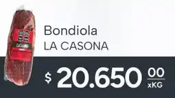 El Milagro Mayorista La casona bondiola oferta