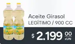El Milagro Mayorista Legítimo aceite girasol oferta