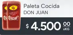 El Milagro Mayorista Don juan paleta cocida oferta