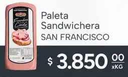 El Milagro Mayorista San francisco paleta sandwichera oferta