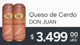 El Milagro Mayorista Don juan queso de cerdo oferta