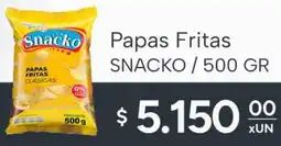 El Milagro Mayorista Snacko papas fritas oferta