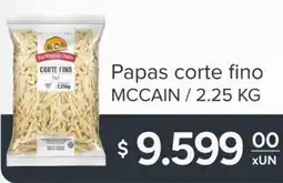 El Milagro Mayorista Mccain papas corte fino oferta