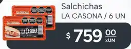 El Milagro Mayorista La casona salchichas oferta