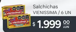 El Milagro Mayorista Vienissima salchichas oferta