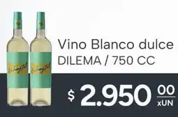 El Milagro Mayorista Dilema vino blanco dulce oferta