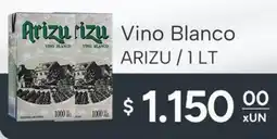 El Milagro Mayorista Arizu vino blanco oferta