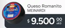El Milagro Mayorista Meinardi queso romanito oferta