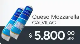 El Milagro Mayorista Calvilac queso mozzarella oferta