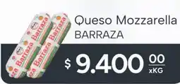 El Milagro Mayorista Barraza queso mozzarella oferta