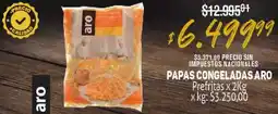 Makro Papas congeladas aro oferta