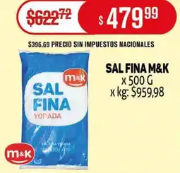 Makro M&K sal fina oferta