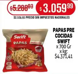 Makro Swift papas pre cocidas oferta