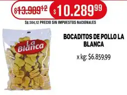 Makro La blanca bocaditos de pollo oferta