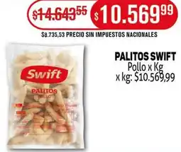 Makro Swift palitos pollo oferta