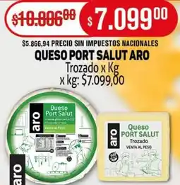 Makro Aro queso port salut trozado oferta