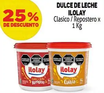 Makro Ilolay dulce de leche clasico/repostero oferta