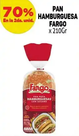 Makro Fargo pan hamburguesa oferta