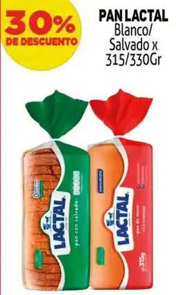 Makro Lactal pan blanco/ salvado oferta