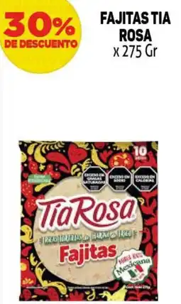Makro Tia rosa fajitas oferta