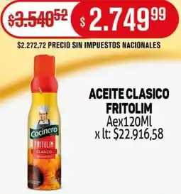 Makro Fritolim aceite clasico oferta