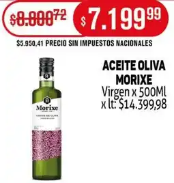 Makro Morixe aceite oliva virgen oferta