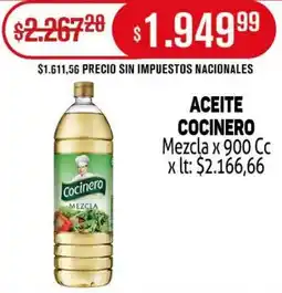 Makro Cocinero aceite mezcla oferta